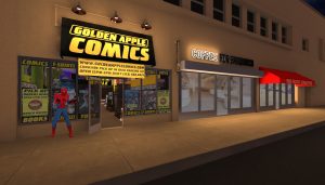 Golden Apple Comics Virtual Reality Store