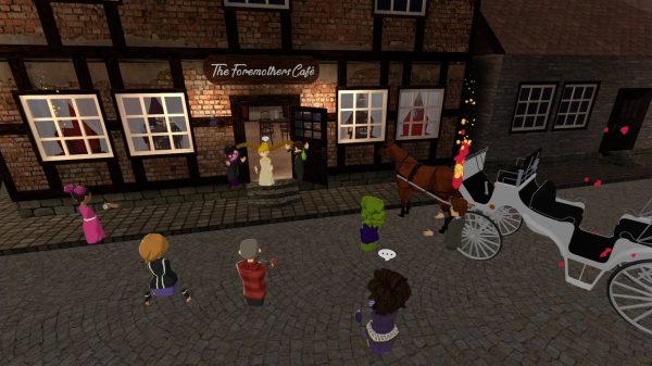 Author Helen Lundström Erwin thanks Cause + Christi and invites guests to her virtual café