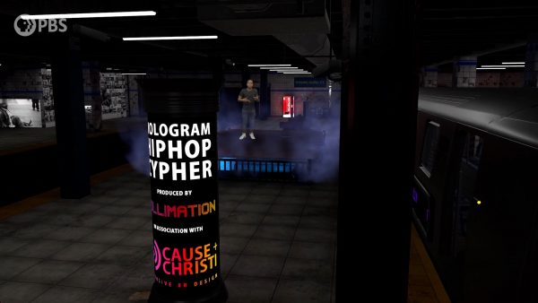 Featured on PBS Hip Hop in the Metaverse - Cypher in Virtual Reality