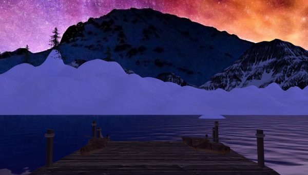 Cause + Christi Winter Lodge Mountain Retreat in Altspace VR