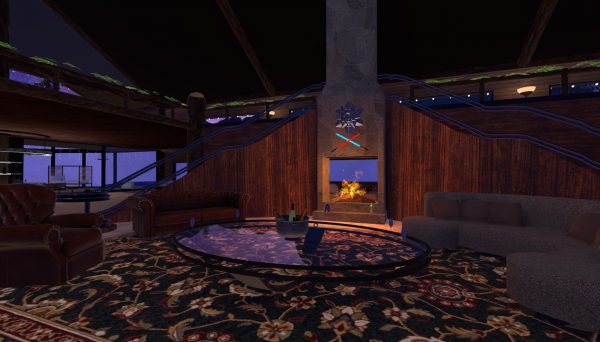 Cause + Christi Winter Lodge Mountain Retreat in Altspace VR