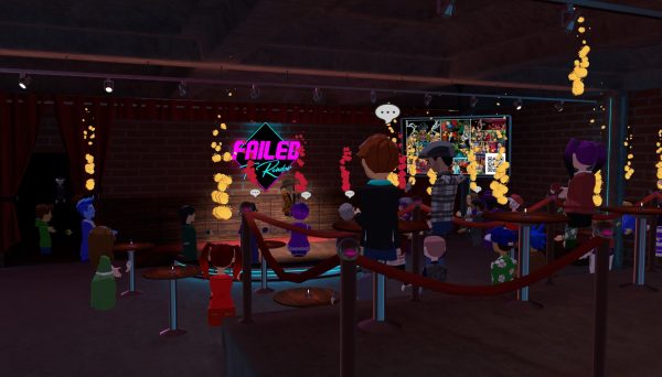 Failed to Render Comedy Club in Altspace VR, Cause + Christi