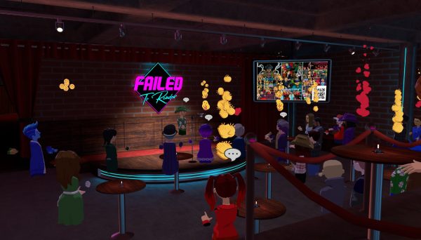 Failed to Render Comedy Club in Altspace VR, Cause + Christi