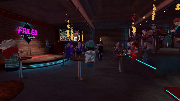 Failed to Render Comedy Club in Altspace VR, Cause + Christi