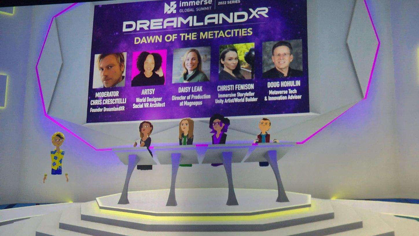 Panel: VRARA Immerse Global Summit Miami - Cause + Christi