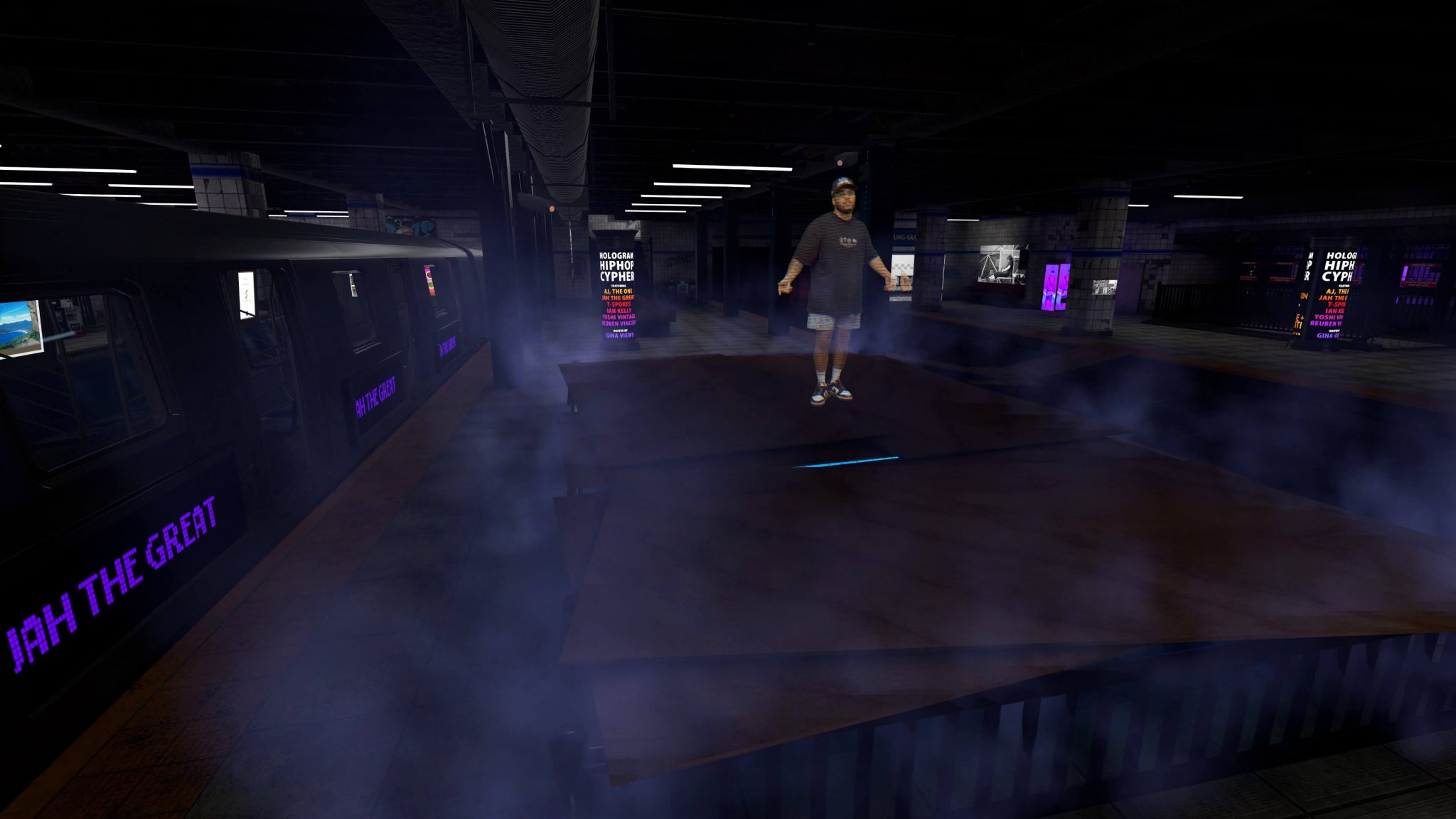 Hologram Hip Hop Cypher in the Metaverse - JAH THE GREAT
