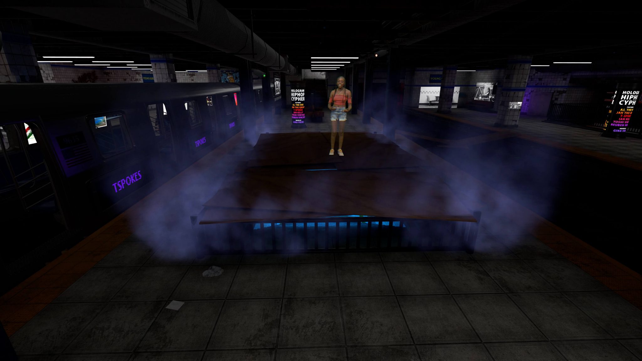 Hologram Hip Hop Cypher in the Metaverse - TSPOKES
