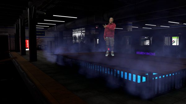 Hologram Hip Hop Cypher in the Metaverse - Reuben Vincent